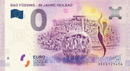 XEES-2019-1 BAD FÜSSING - 50 JAHRE HEILBAD 