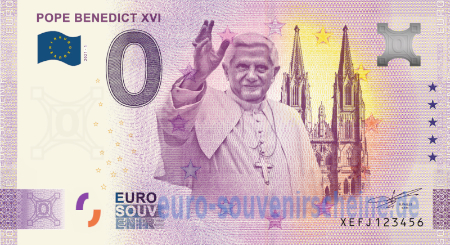 XEFJ-2021-1 POPE BENEDICT XVI 