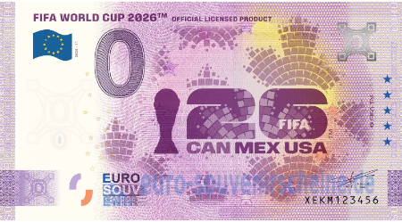 XEKM-2025-11 FIFA WORLD CUP 2026™ OFFICIAL LICENSED PRODUCT