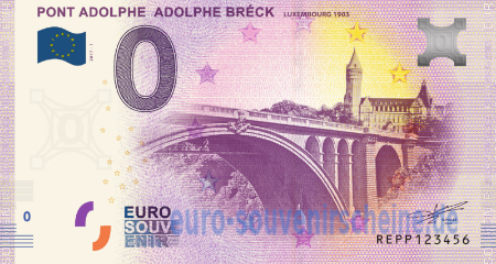 REPP-2017-1 PONT ADOLPHE ADOLPHE BRÉCK LUXEMBOURG 1903