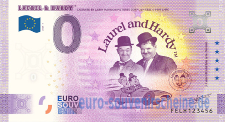 FELH-2024-1 LAUREL & HARDY™ LICENSED BY LARRY HARMON PICTURES CORP L & H SEAL © 1997 LHPC
