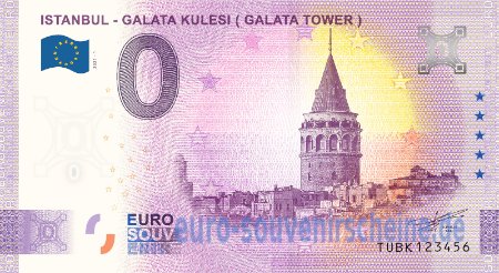 TUBK-2021-1 ISTANBUL - GALATA KULESI ( GALATA TOWER )  